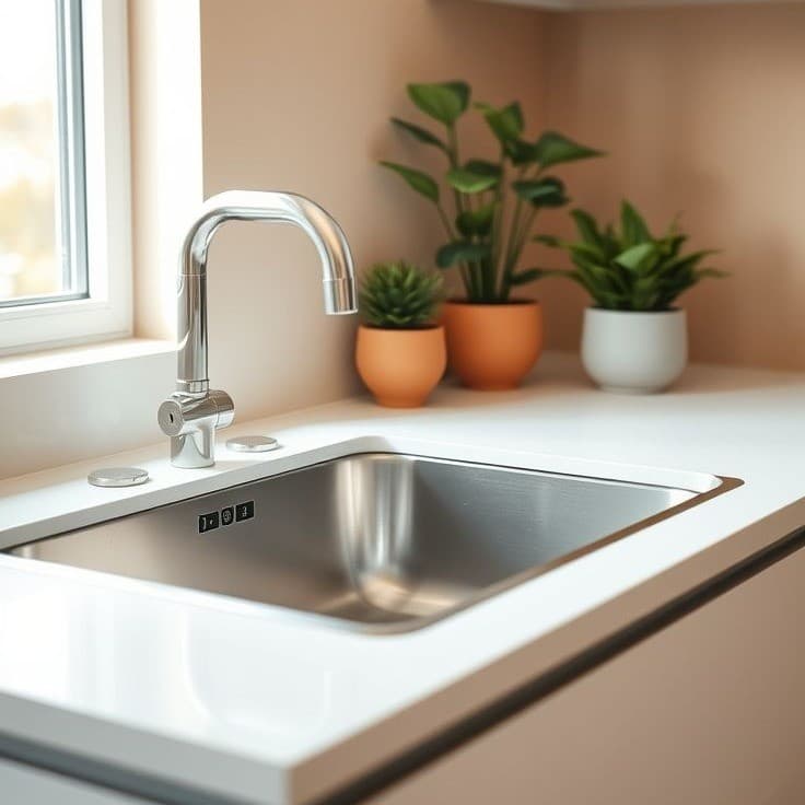 Premium Stainless Steel Kitchen Sink with Faucet