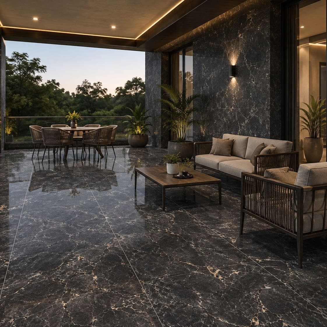 NOVA BLACK TILE 600x1200 mm alternate view