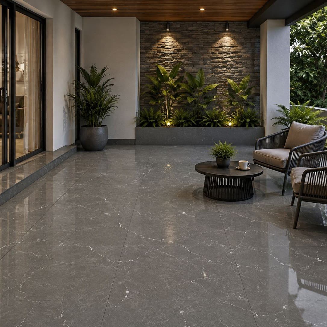 AFYON GREY TILE 600x1200 mm alternate view